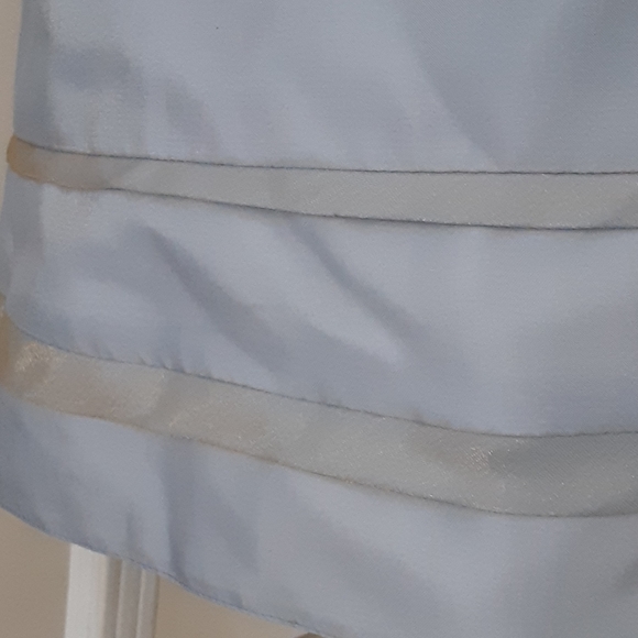 BELSOIE Dress. Strapless. Powder blue. - Picture 3 of 12